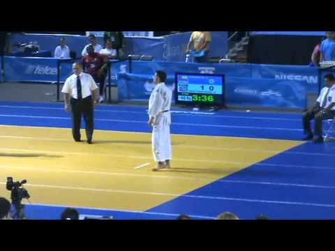 Judo Panamericano 2011 - Antonio Betancourt ( CUB ) vs Juan Perez ( CHI ) - 60 Kg