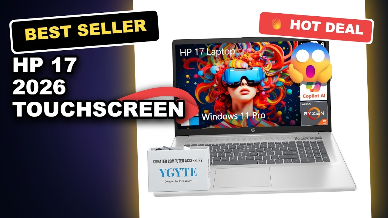 HP 17 2026 Touchscreen Laptop Review: Is AMD Ryzen 5 Worth It in 2024?