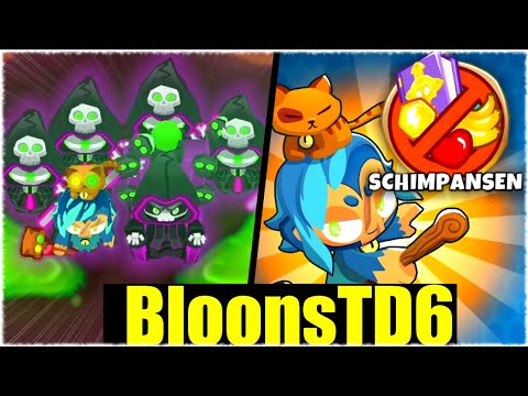 DIE NEUE GROSSE SCHIMPANSENTAKTIK!  - Bloons Td6 [Deutsch/German]