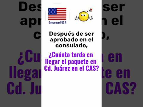 ¿Cuánto tarda en llegar el paquete al CAS en Cd. Juárez?