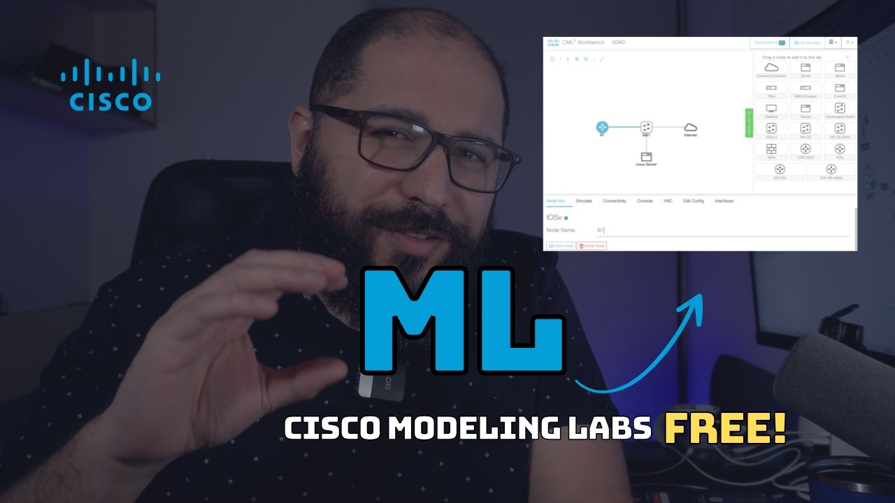 CML Free - Novo Emulador de Redes na Área | Cisco Modeling Labs