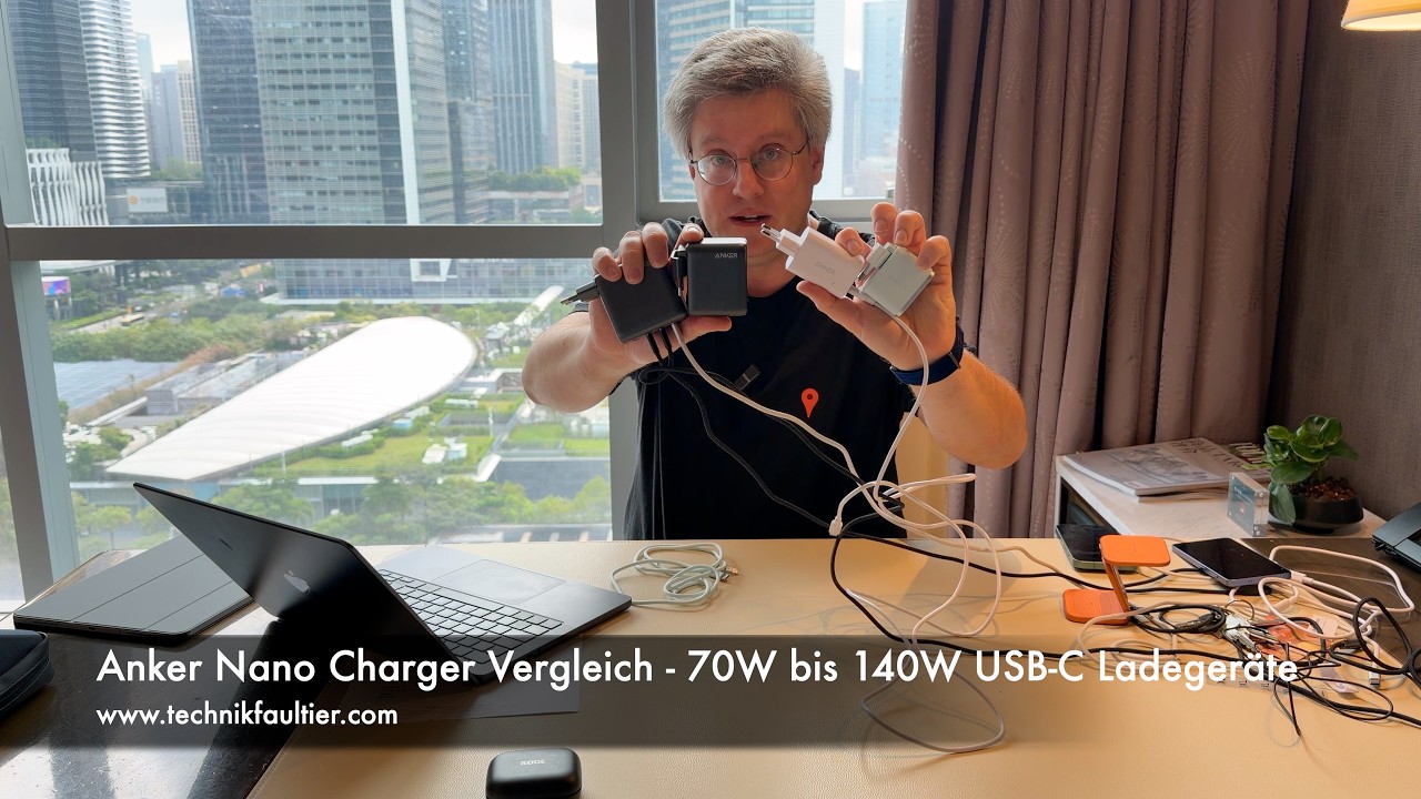 Anker Nano Charger Vergleich - 70W bis 140W USB-C Ladegeräte