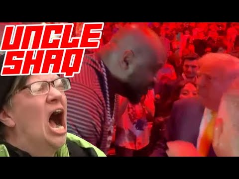 Lefties Call Shaq a Gorilla & Threaten to Kill Him Over Trump Hug