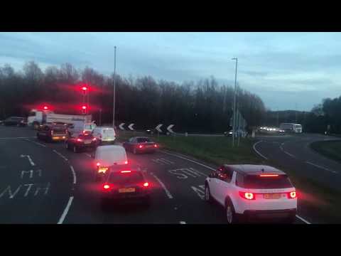 Full Route Visual | Arriva Leicester 29 - Burton to Leicester | 4772 (YJ56 KFD)