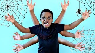 Shiloh TURNS INTO A SPIDER! - Shasha and Shiloh - Onyx Kids