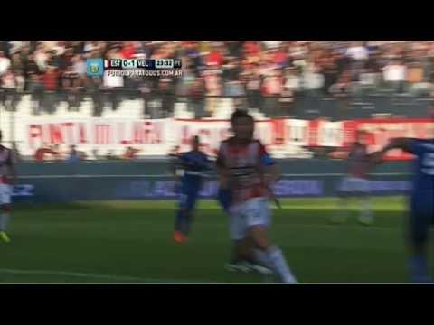 Sosa se lo negó a Carrillo. Estudiantes 0 - Vélez 1. Fecha 9. Primera División 2014. FPT