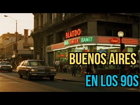 Buenos Aires en los 90s -Recuerdos de Tango, Cafés y Noche Porteña