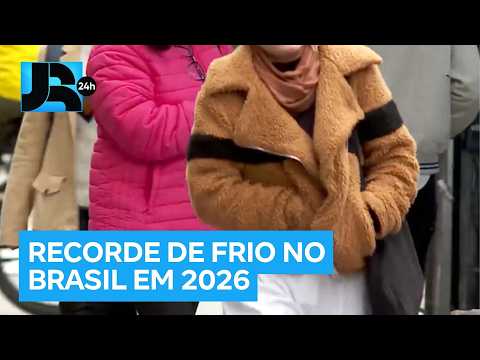 Santa Catarina registra -7°C, a menor temperatura de 2026 no Brasil