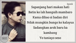 Download lagu Ipank Makan Hati Lyrics Karaoke mp3