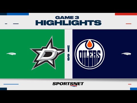 NHL Game 3 Highlights | Stars vs. Oilers - May 27, 2024