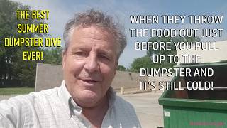 THE PERFECT SUMMER SCORE DUMPSTER DIVING AT ALDI