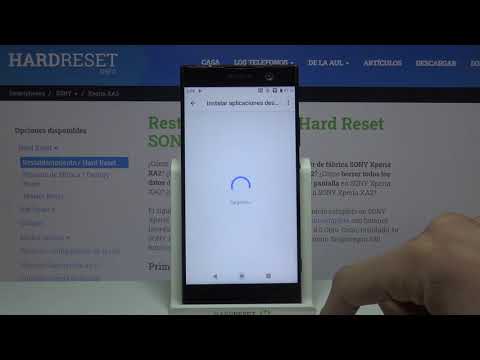 Cómo activar orígenes desconocidos en SONY Xperia XA2 - fuentes desconocidas