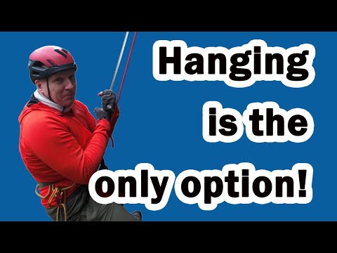 What to do when you fall and your Via Ferrata set fully deploys!