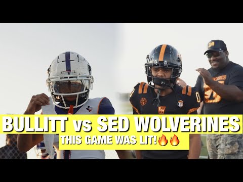 THIS GAME WAS WILD !!😳🔥#1 BULLITT FOOTBALL ACADEMY vs SED WOLVERINES || MUST SEE👀|| #viralvideos  
