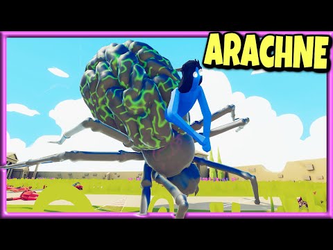 Brand New Unit! Huge Spider Lady ARACHNE vs Every Faction - TABS MODS Gameplay Unit Creator Update