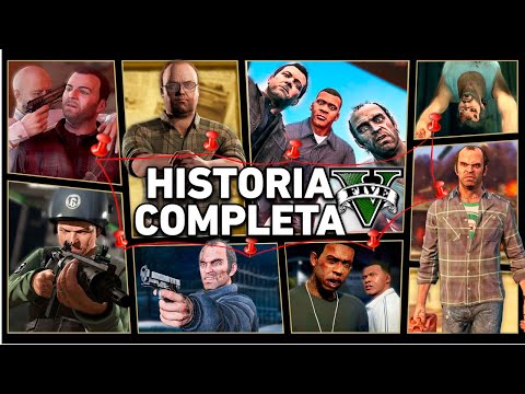 LA HISTORIA COMPLETA DE GTA 5 COMO NUNCA LA HABÍAS VISTO