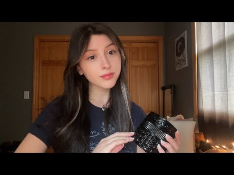 ASMR ❀ 𖤣.𖥧.𖡼 personal attention, tapping, hand sounds, rambles, tickle monster ☁️