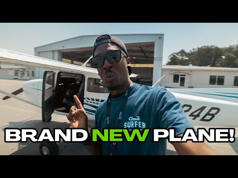 FLYING A BRAND NEW CESSNA 172!