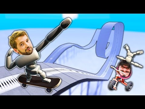 LAUNCHING MY FRIENDS OFF RAMPS! (Turbo Dismount) LAUNCHING MY FRIENDS OFF RAMPS! (Turbo Dismount)
