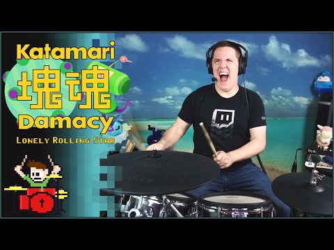 Katamari Damacy - Lonely Rolling Star On Drums!