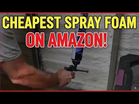 Cheapest DIY Spray Foam Insulation on Amazon Reviewed - How did it do?