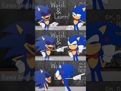 WATCH AND LEARN AND  GET OUT #ibispaintx #animation #toonsquid #sonicthehedgehog #sonic #sonicexe