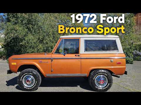 Thumbnail for 1972 Ford Bronco Sport 4×4 [$130,000 Restoration] by Ford Bronco Sport