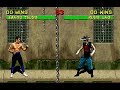 Mortal Kombat II Moves Shang Tsung Johnny Cage Morph