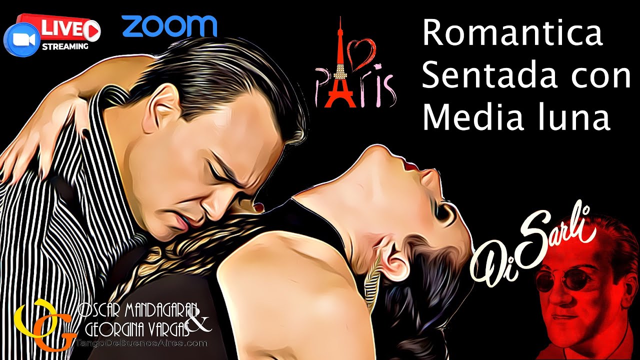 Romantica Sentada con Media Luna Oscar Mandagaran & Georgina Vargas