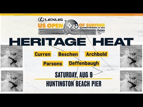 Californian Legends Get The Spotlight In US Open Of Surfing Heritage Heat