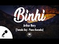 Binhi - Arthur Nery (Female Key - Piano Karaoke)