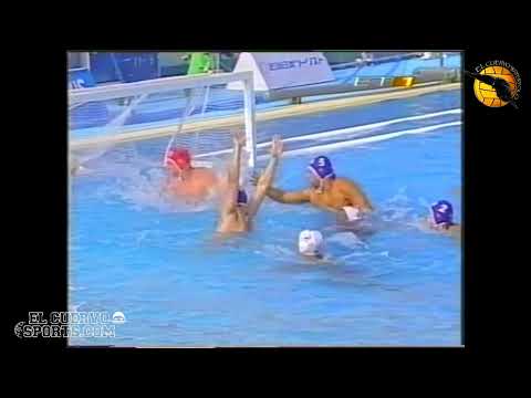 Gabriel Hernández Hat Trick, Final Fukuoka 2001, Spain 4 Yugoslavia 2, water polo