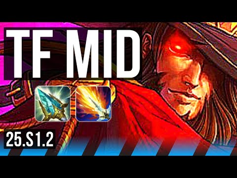 TWISTED FATE vs QIYANA (MID) | 66% winrate | KR Challenger | 25.S1.2