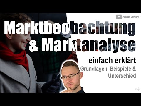 Marktbeobachtung und Marktanalyse Unterschied erklärt