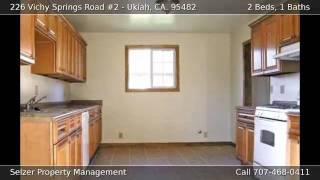 preview picture of video '226 Vichy Springs Road #2 Ukiah CA 95482'