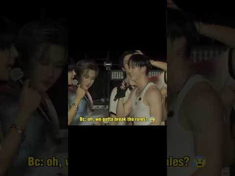 His ass does NOT agree with Chan 😢 #SKZPalooza #chansung