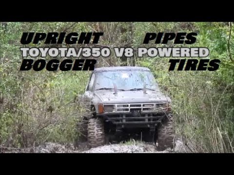 TB MUD BOG  /350 V8 POWERED TOYOTA MUD BOG SHOW