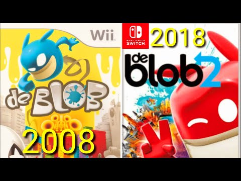Evolution of De Blob Games 2008~2018