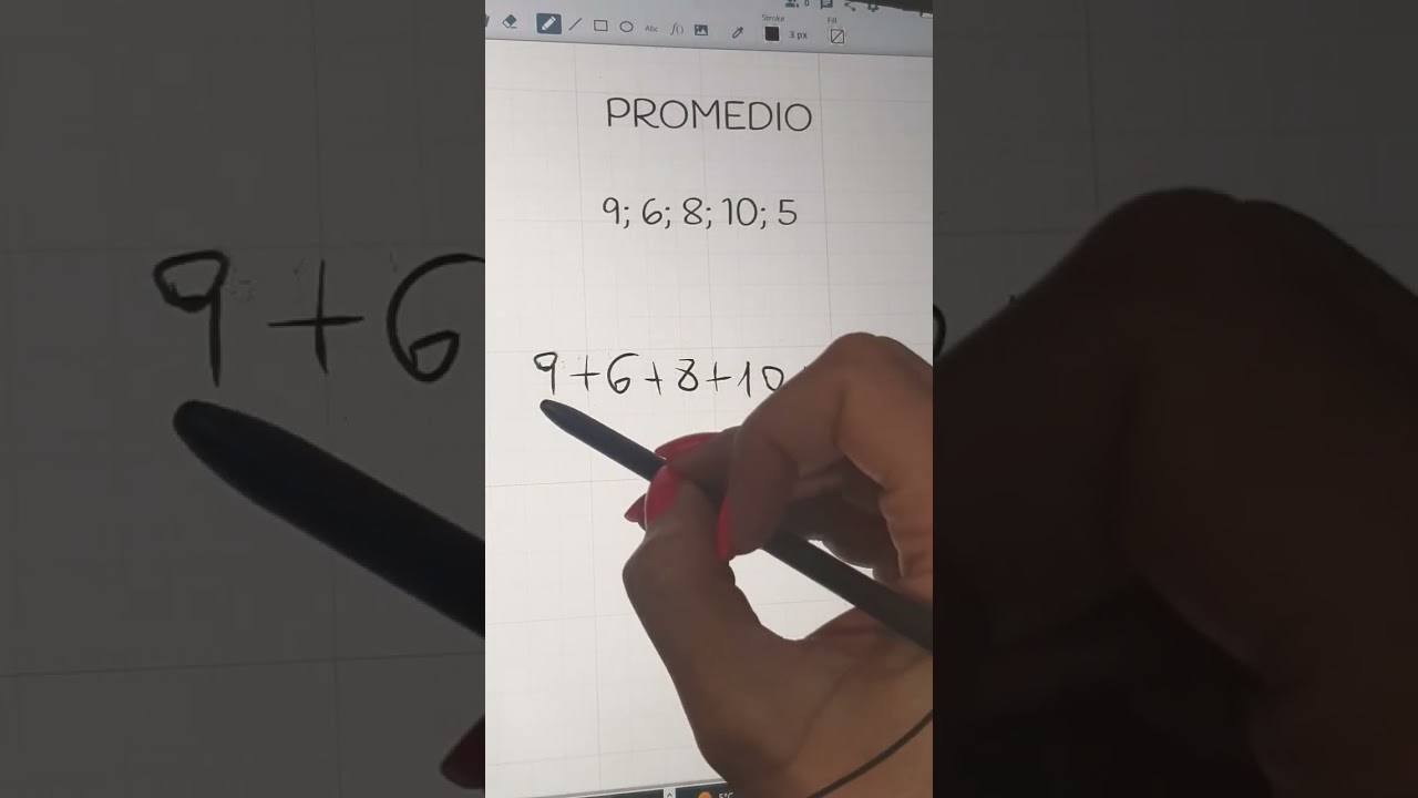 How to calculate averages like a pro #math #tutorial