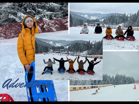 SLED SA SNOW MY WINTER ADVENTURE #DURAU PARK #CEAHLAU #PIATRA NEAMT