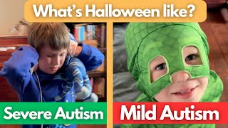 How Severe And Mild Autism Experience Halloween