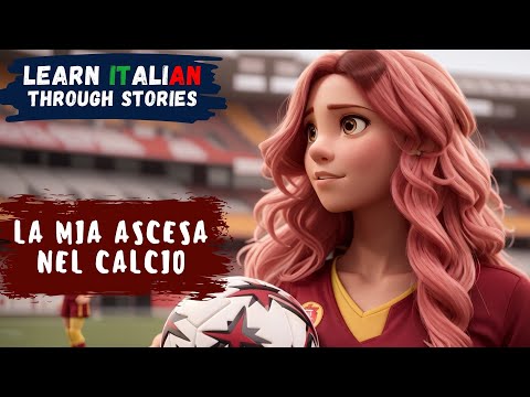 Learn Italian Through Stories | La Mia Ascesa nel Calcio | Intermediate Level | Improve your Italian