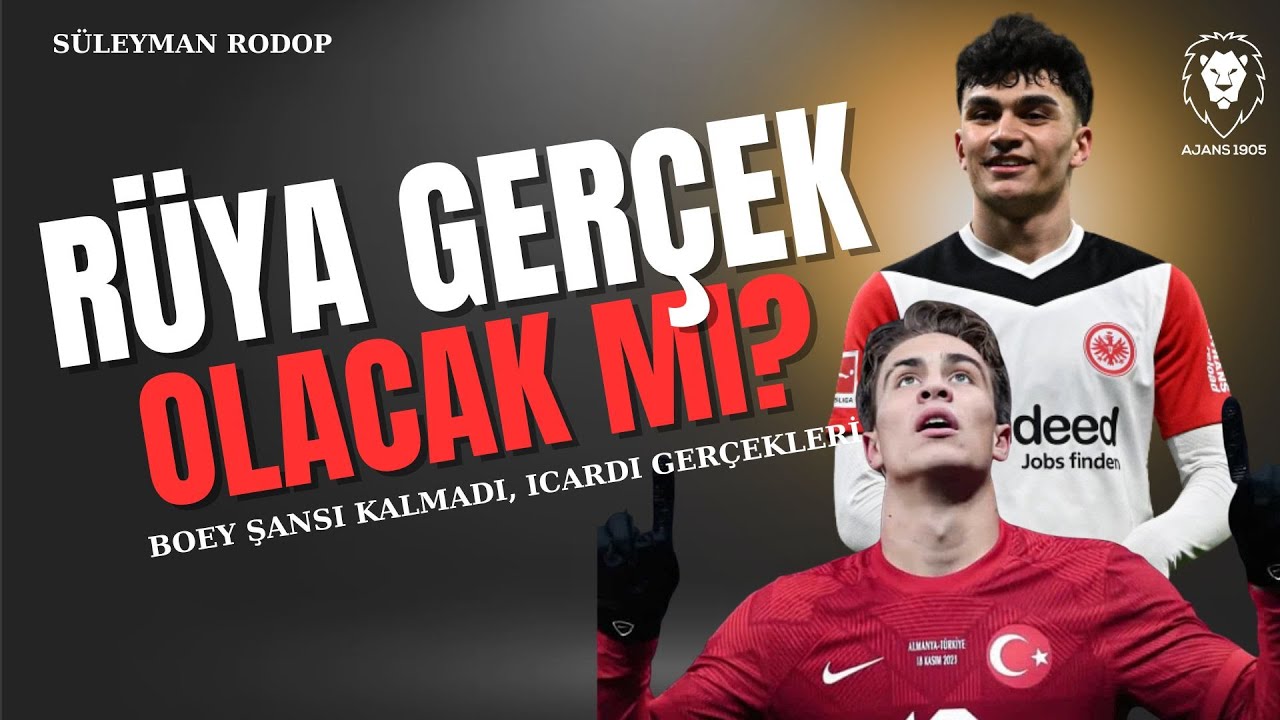 Galatasaray'ın TRANFER RÜYASI : Can Uzun ve Kenan Yıldız | Icardi GERÇEKLERİ | Boey Kararı ve Land