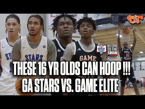 THESE 16 YR OLDS CAN HOOP !!! Game Elite vs. Ga Stars MUST SEE MATCHUP at THE TIP-OFF CLASSIC