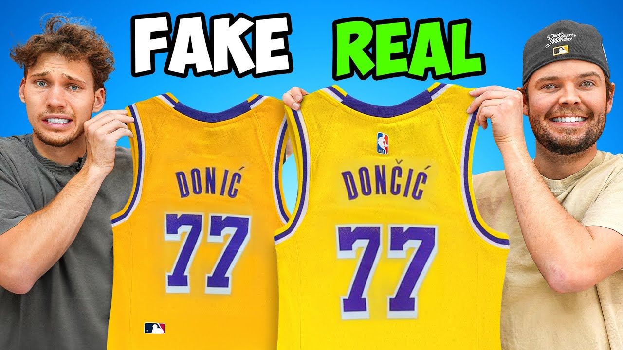 Testing REAL Vs FAKE Sports Products!