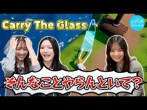 日向坂ちゃんねる「【協力プレイ】喧嘩するほど仲がいい？ガラス運びゲームで喧嘩常習犯コンビが大絶叫！【Carry The Glass】」