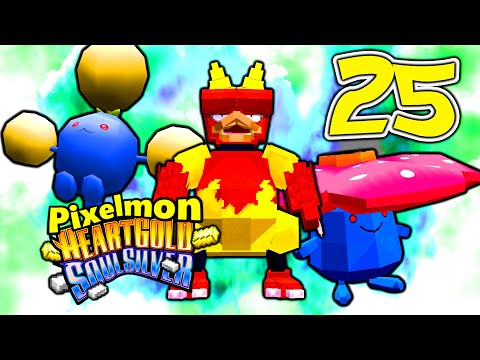 DEFEAT A GYM LEADER BEFORE THEY STOP TALKING? - Minecraft Pixelmon HEARTGOLD and SOULSILVER! - EP 25