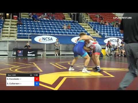220 Lbs Cons 16 2 Guillermo Escobedo California Vs Steven Culberson Oklahoma