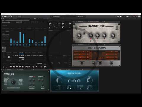 Dron-E texture FX in Reaktor 6