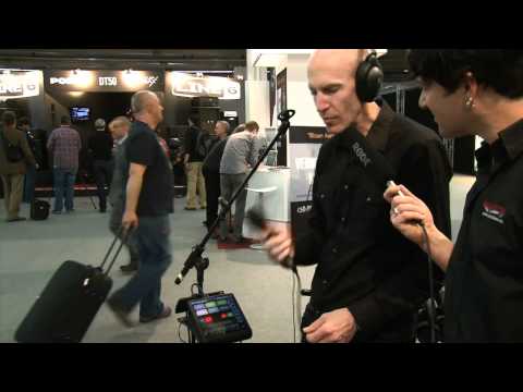Musikmesse 2011 TC Helicon Voice Live Touch and MP 75 Microphone   Live Demo